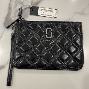 Marc Jacobs quilted wristlet